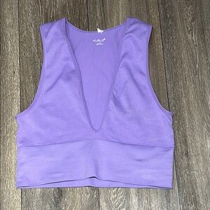 Urban Outfitters Lavender V-Neck tank Top